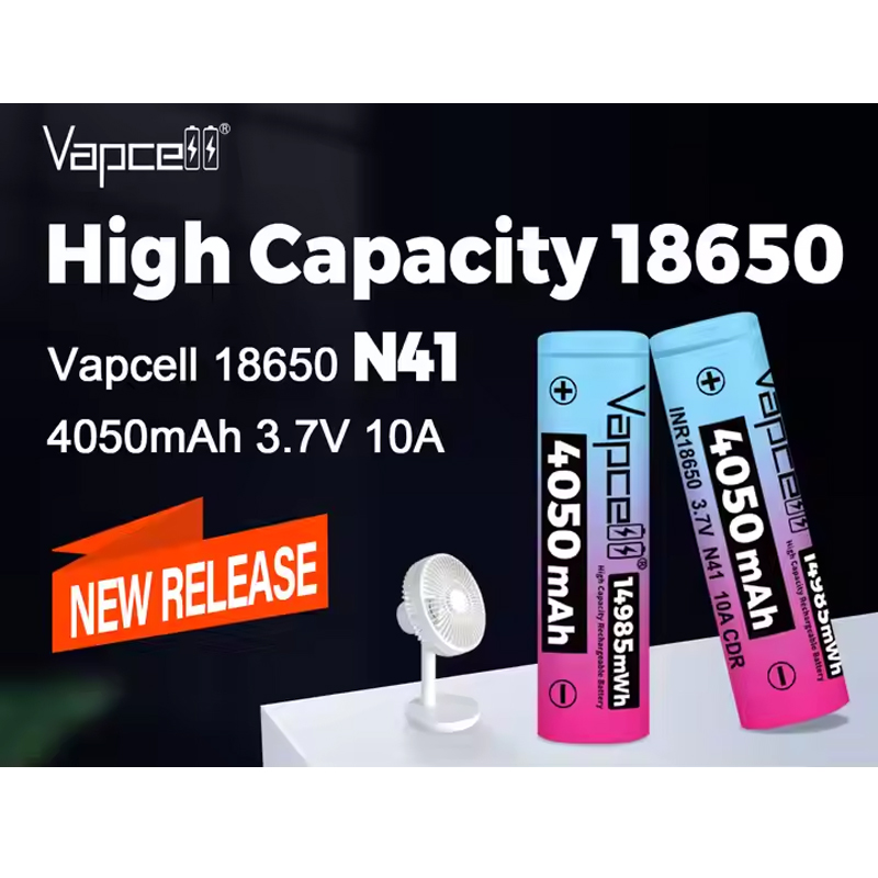 Originele Vapcell N41 INR 1865 - Vape Battery 18650 recensie en prijs