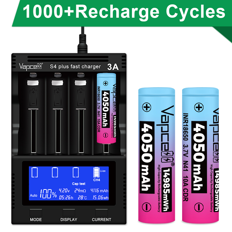 Originele Vapcell N41 INR 1865 - Vape Battery 18650 recensie en prijs