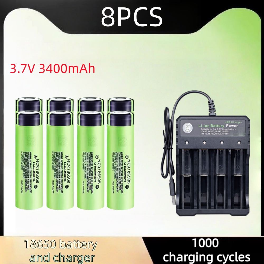 4-20PCS Oplaadbare Lithium Bat - Vape Battery 18650 recensie en prijs